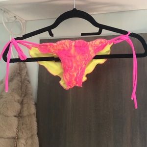 Hot pink bikini bottom